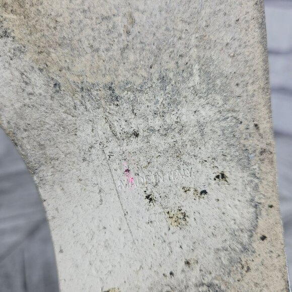 Burberry White Leather Studded Gladiator Sandals Womens US 8 Ankle Strap Shoes - Picture 16 of 16